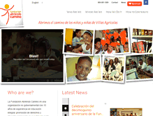 Tablet Screenshot of abriendocamino.org.do