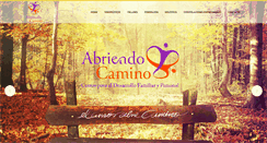 Desktop Screenshot of abriendocamino.org.mx