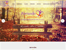 Tablet Screenshot of abriendocamino.org.mx